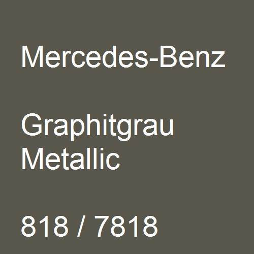 Mercedes-Benz, Graphitgrau Metallic, 818 / 7818.